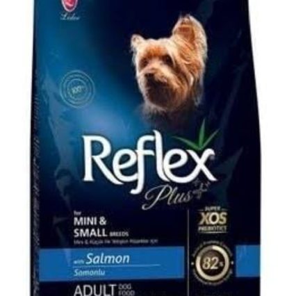 Reflex Plus Somonlu Mini Ve Küçük Irk Yetişkin Köpek Maması 8 kg
