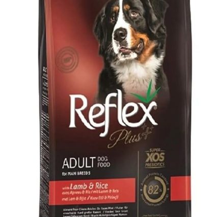 Reflex Plus Kuzu Etli Büyük Irk Köpek Maması 18 kg