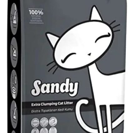 Sandy Aktif Karbonlu Extra Topaklanan Kedi Kumu 10kg