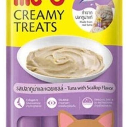 Me-O Creamy Treat Çizgili Orkinos Kedi Ödülü