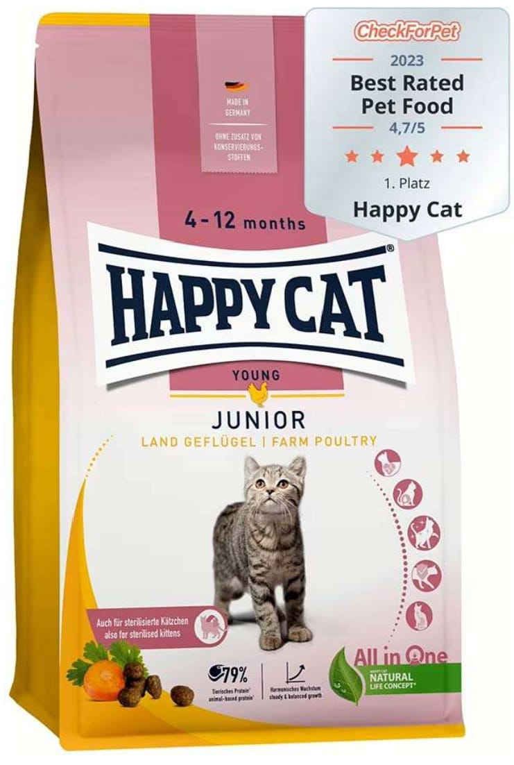 Happy Cat Junior Yavru Kedi Maması 4 Kg